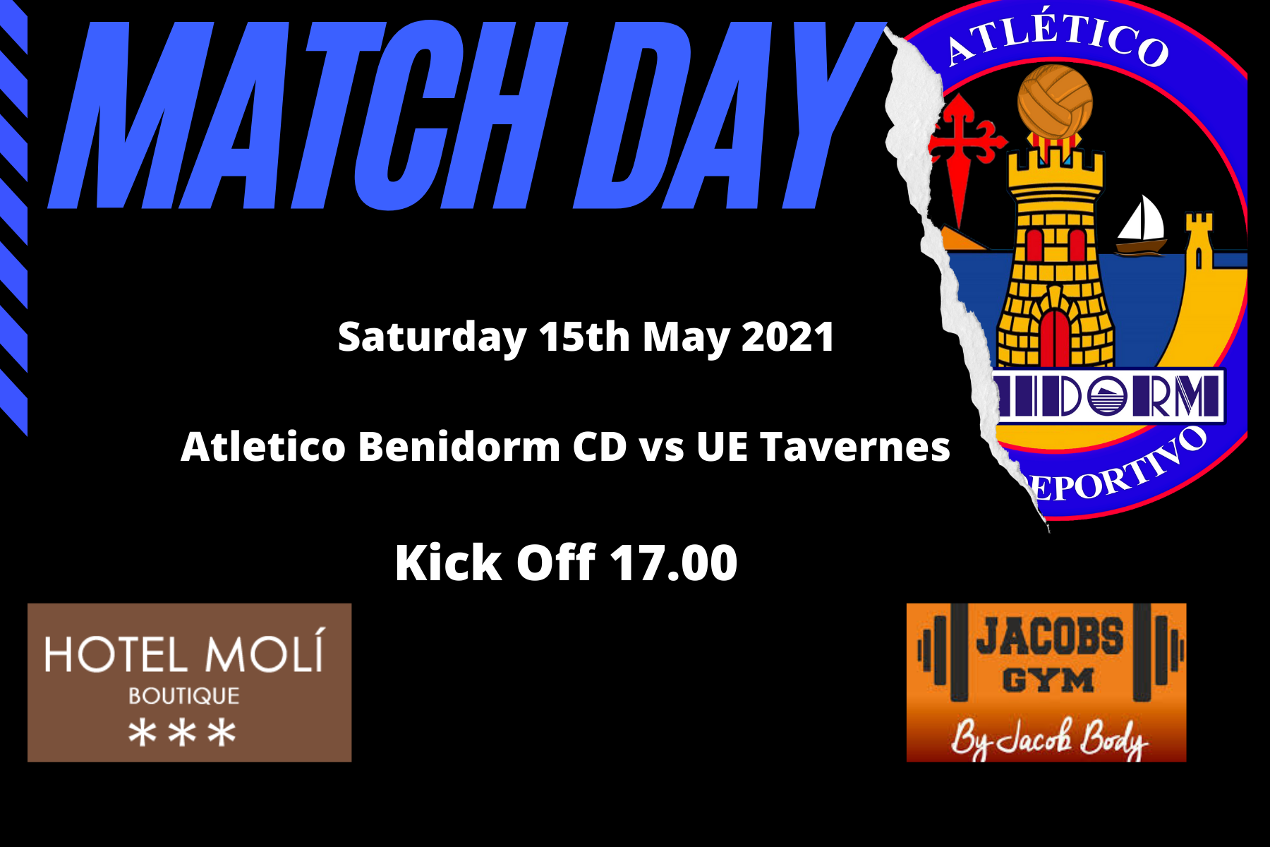 Atletico Benidorm CD vs  UD Taverbes